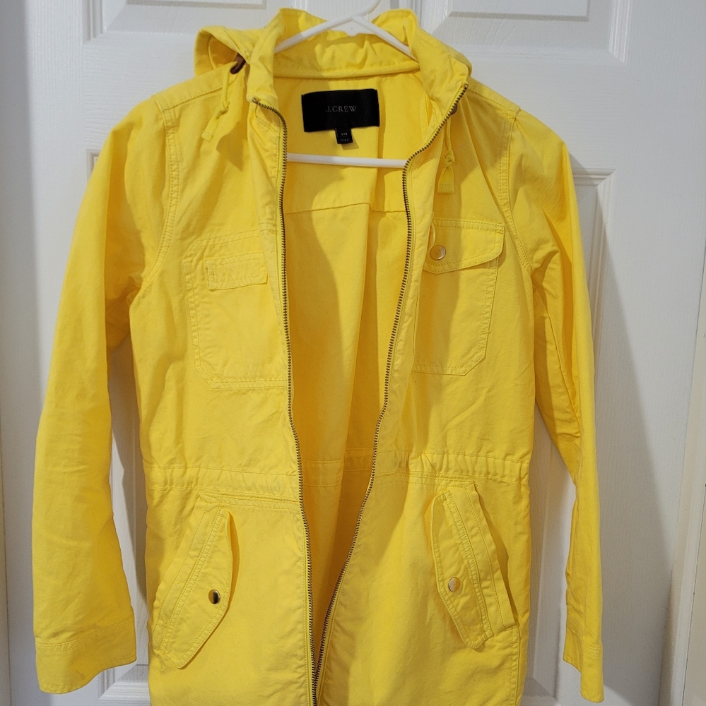 JCrew Yellow Jacket